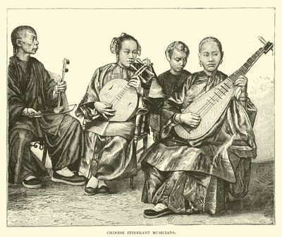 Músicos itinerantes chinos de English School
