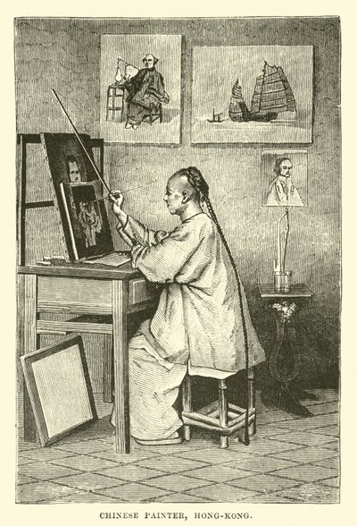 Pintor chino, Hong-Kong de English School