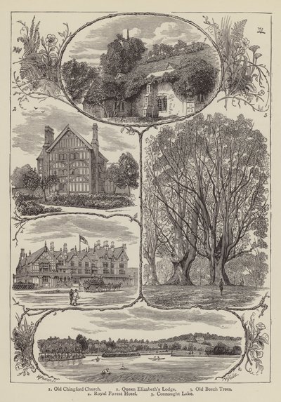 Chingford (grabado) de English School
