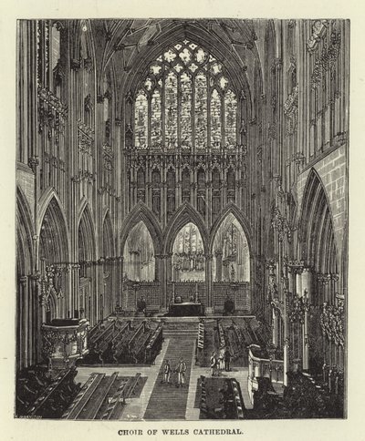 Coro de la Catedral de Wells de English School