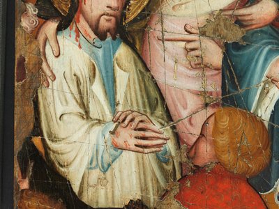 Cristo ante Pilato (detalle) de English School