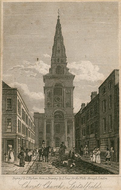 Iglesia de Cristo, Spitalfields, Londres de English School