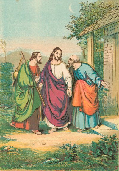 Cristo, Juan y Pedro de English School