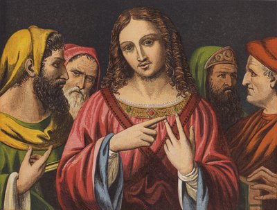 Cristo y los doctores judíos de English School