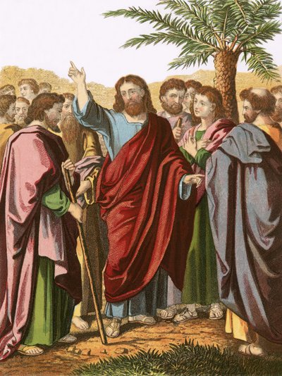 Cristo enviando a sus discípulos de English School