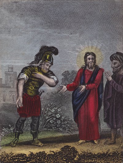 Cristo se dirige a Capernaum... de English School