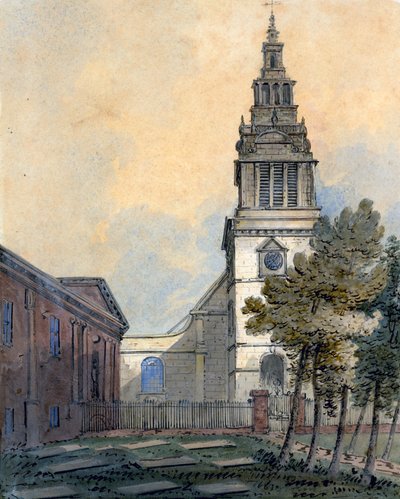 Christchurch, Newgate Street, Londres de English School