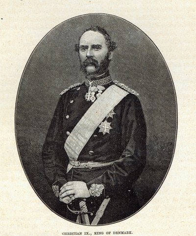 Christian IX, Rey de Dinamarca de English School