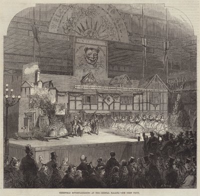 Entretenimientos navideños en el Crystal Palace de English School