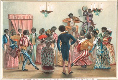 Fiesta de Navidad (Sur profundo), tarjeta de Navidad de English School