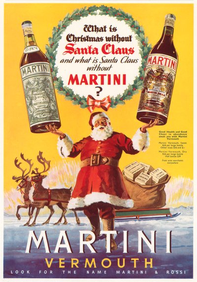 Anuncio navideño de vermut Martini de English School