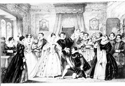 Navidad en la Corte de la Reina Isabel I de English School