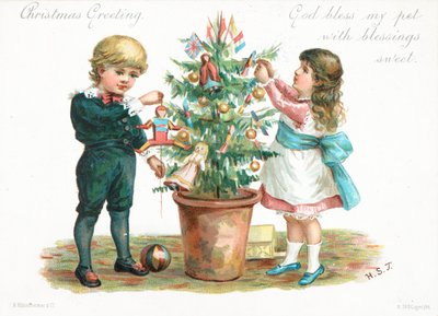 Tarjeta de Navidad de English School