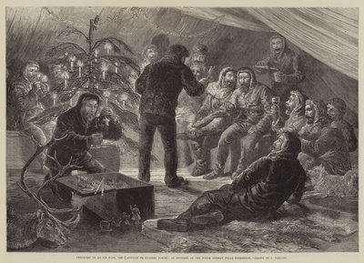 Navidad en un témpano de hielo de English School