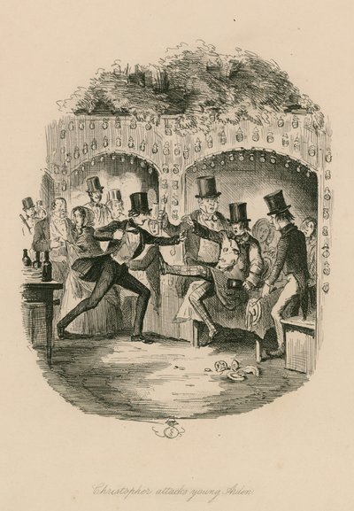 Christopher ataca al joven Aiden; Vauxhall Gardens, Londres de English School