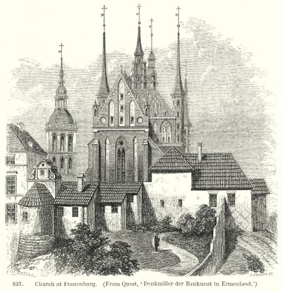 Iglesia de Frauenburg (grabado) de English School