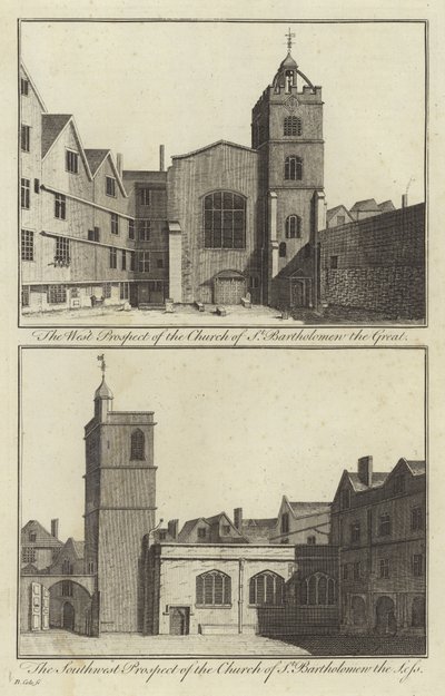 Iglesia de San Bartolomé el Grande e Iglesia de San Bartolomé el Menor, Londres de English School