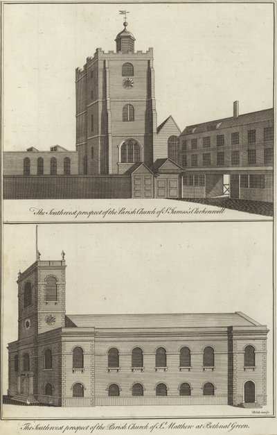 Iglesia de San Jaime, Clerkenwell e Iglesia de San Mateo, Bethnal Green de English School