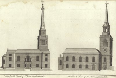 Iglesia de San Juan, Southwark e Iglesia de Santa María, Rotherhithe de English School
