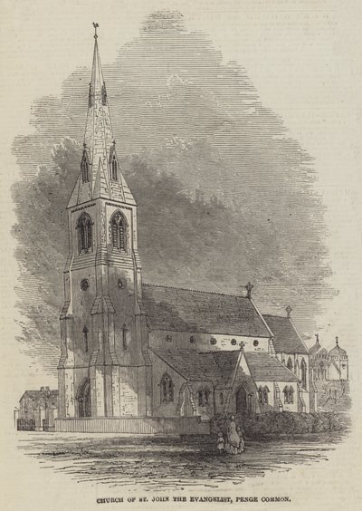 Iglesia de San Juan Evangelista, Penge Common de English School