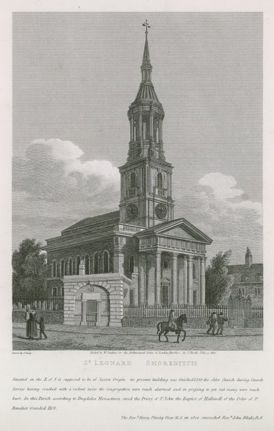 Iglesia de St Leonard, Shoreditch de English School