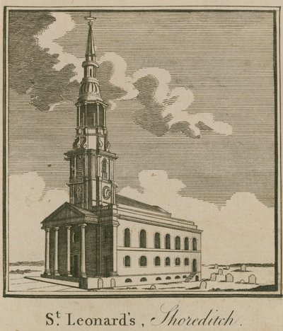 Iglesia de St Leonard, Shoreditch de English School