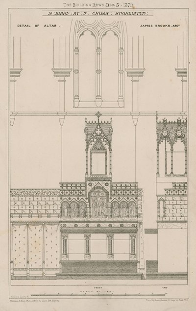 Iglesia de St Mary at the Cross, Shoreditch de English School