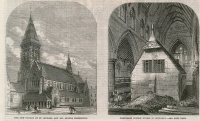 Iglesia de St Michael y Todos los Ángeles, Shoreditch de English School