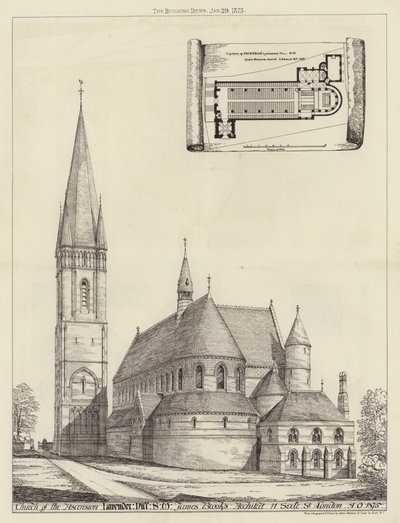 Iglesia de la Ascensión, Lavender Hill, SW de English School