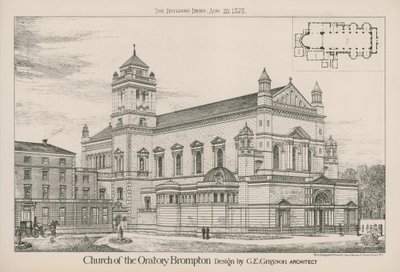 Iglesia del Oratorio en Brompton de English School