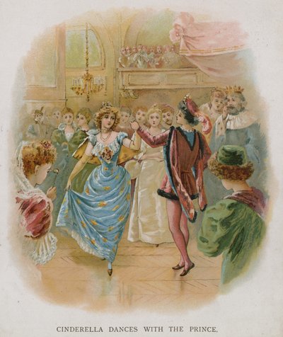 Cenicienta baila con el príncipe de English School