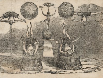 Acróbatas de circo de English School