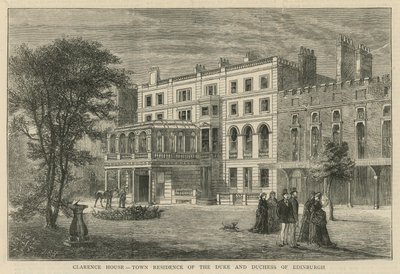Clarence House, residencia urbana del Duque y la Duquesa de Edimburgo de English School