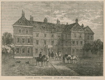 Clarges House, Piccadilly, Londres de English School