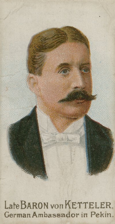 Clemens von Ketteler, embajador alemán en Pekín de English School