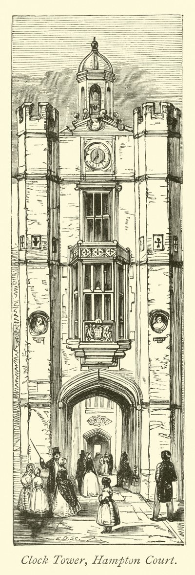 Torre del Reloj, Hampton Court de English School