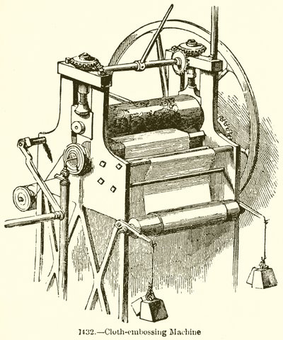 Máquina de Estampado de Tela de English School