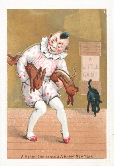 Payaso robando conejos de English School