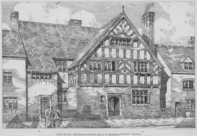 Casa Club, Shipston-on-Stour (grabado) de English School