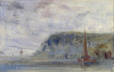 Costa con acantilados y barcos de English School