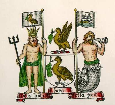 Escudo de Liverpool, Inglaterra de English School