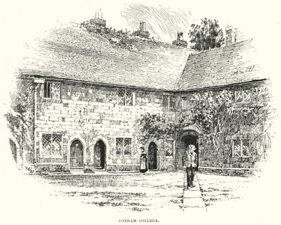 Cobham College (grabado) de English School