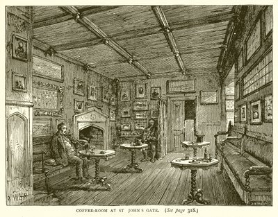Sala de café en St. Johns Gate de English School