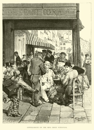 Cafetería en la Riva Degli Schiavoni de English School