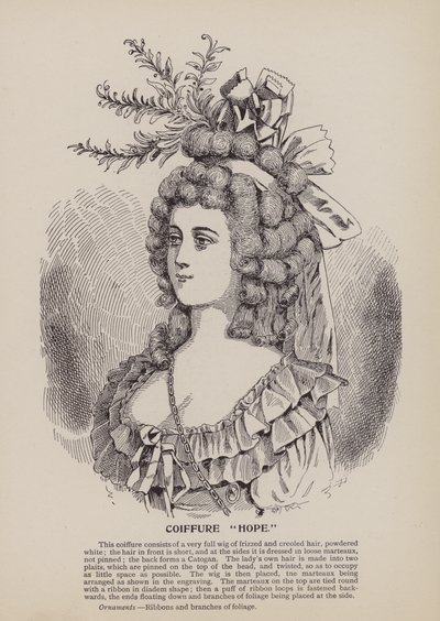 Peinado "Esperanza" (grabado) de English School