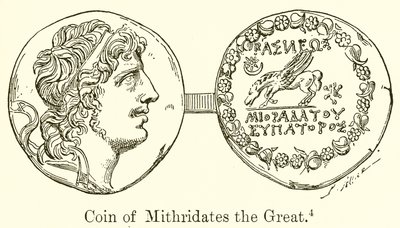 Moneda de Mitrídates el Grande de English School