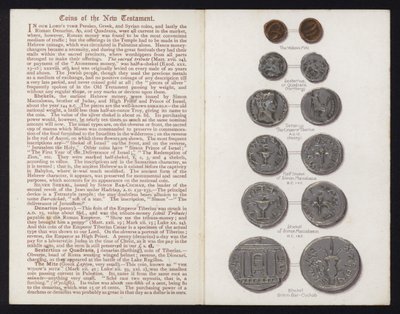 Monedas del Nuevo Testamento de English School