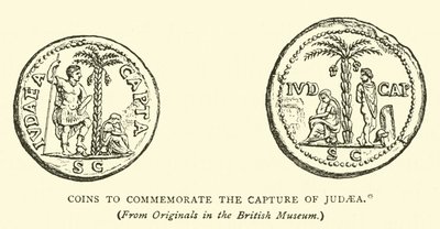 Monedas para conmemorar la captura de Judea de English School