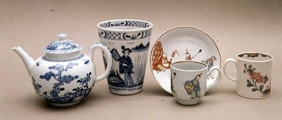 Colección de porcelana de Liverpool de English School