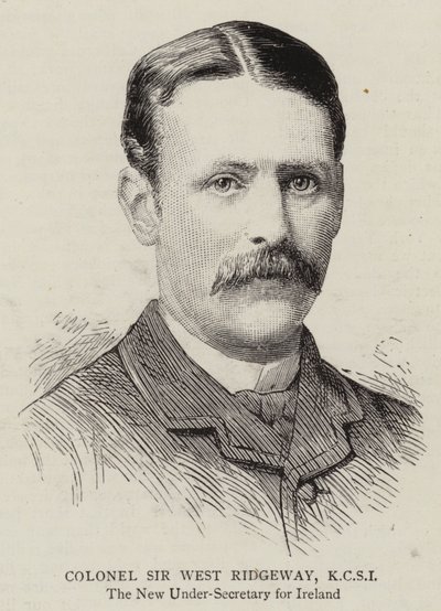 Coronel Sir West Ridgeway, KCSI de English School
